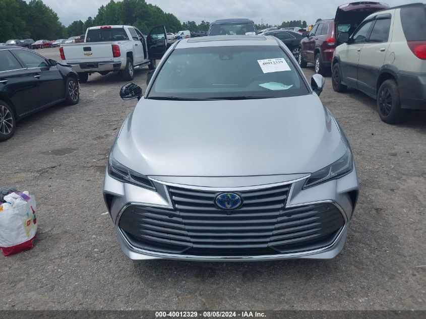 2021 Toyota Avalon Limited Hybrid VIN: 4T1DA1AB6MU001197 Lot: 40012329