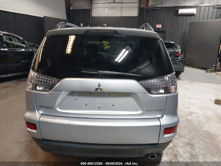 2013 Mitsubishi Outlander Es VIN: JA4AS2AW3DU013671 Lot: 40012350