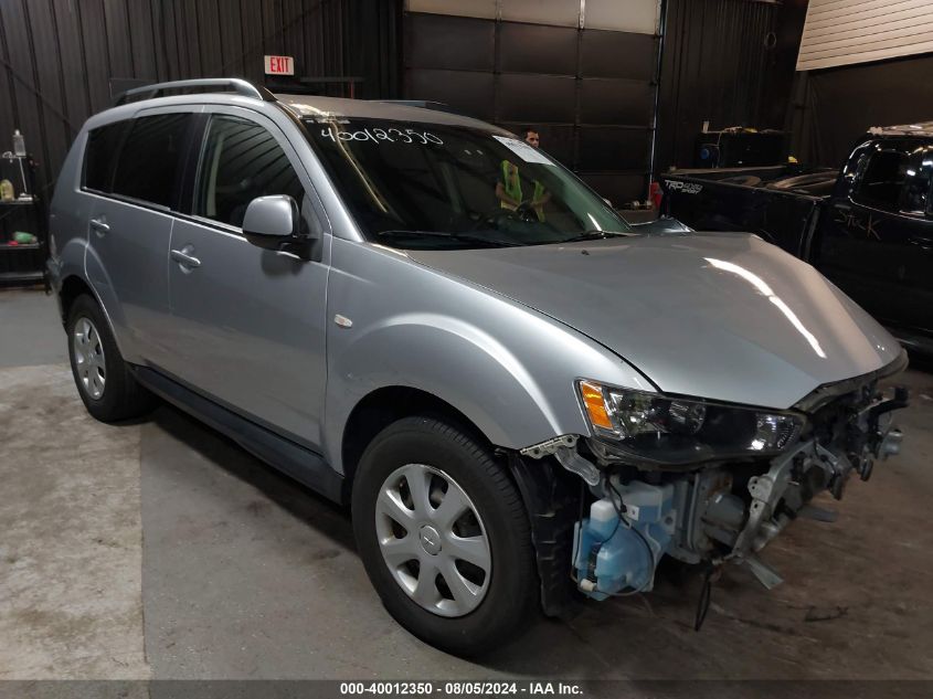 2013 Mitsubishi Outlander Es VIN: JA4AS2AW3DU013671 Lot: 40012350