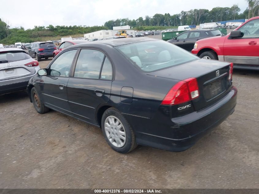 2HGES16525H514235 | 2005 HONDA CIVIC