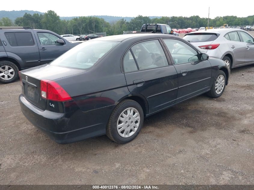 2HGES16525H514235 | 2005 HONDA CIVIC