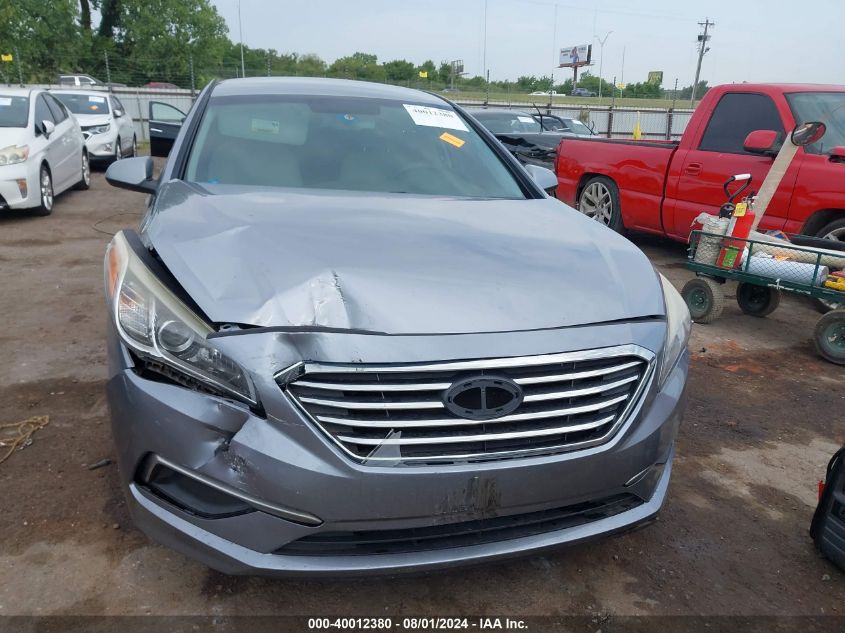 2016 Hyundai Sonata Se VIN: 5NPE24AF9GH353330 Lot: 40012380