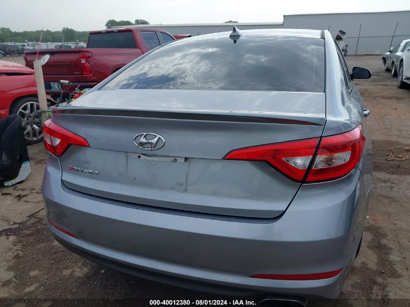 2016 Hyundai Sonata Se VIN: 5NPE24AF9GH353330 Lot: 40012380