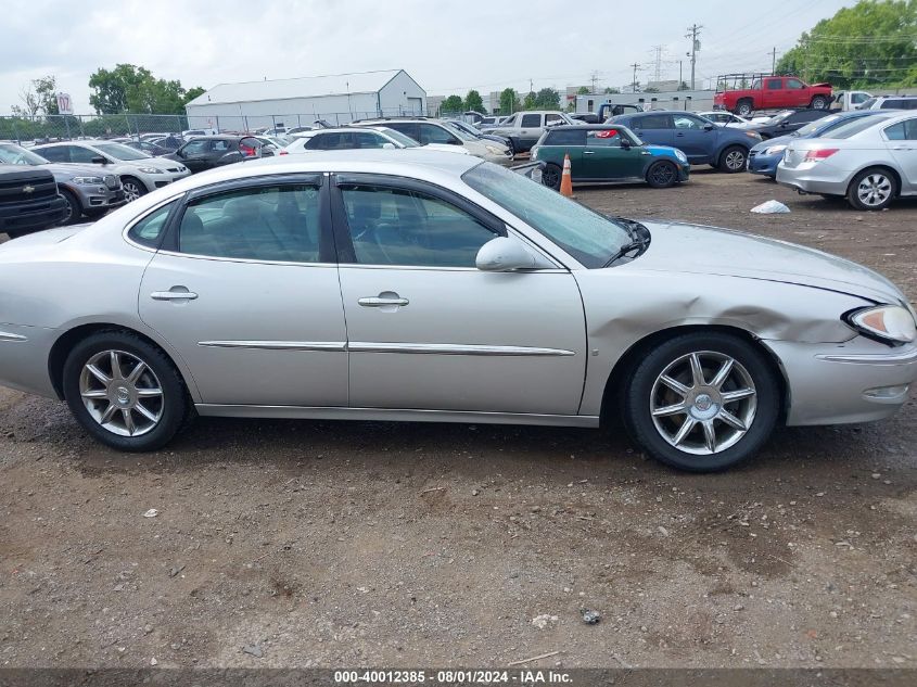 2006 Buick Lacrosse Cxs VIN: 2G4WE587961208302 Lot: 40012385