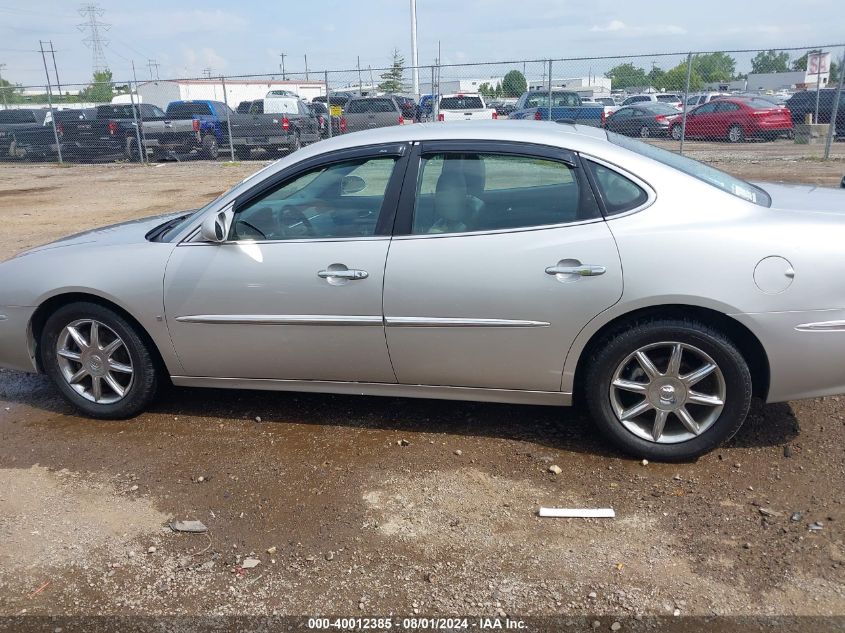 2006 Buick Lacrosse Cxs VIN: 2G4WE587961208302 Lot: 40012385