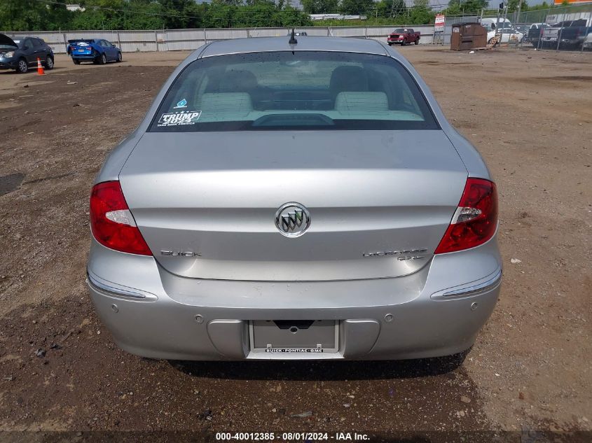 2006 Buick Lacrosse Cxs VIN: 2G4WE587961208302 Lot: 40012385