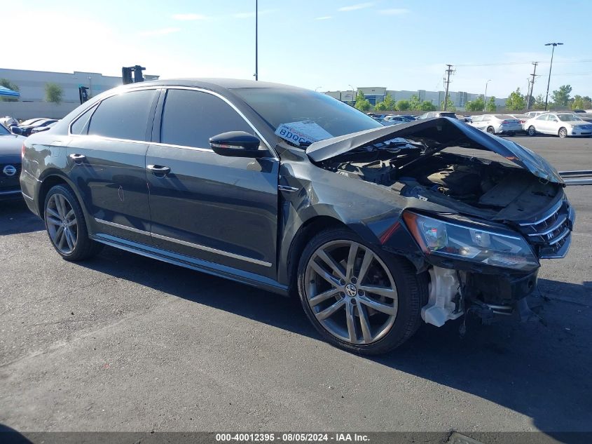 2017 VOLKSWAGEN PASSAT 1.8T R-LINE - 1VWDT7A39HC016697