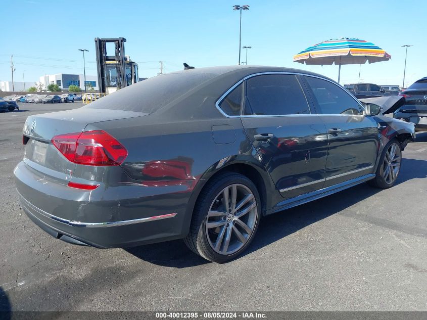 2017 VOLKSWAGEN PASSAT 1.8T R-LINE - 1VWDT7A39HC016697