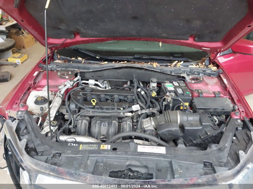 2012 Ford Fusion Se VIN: 3FAHP0HA8CR259504 Lot: 40012403