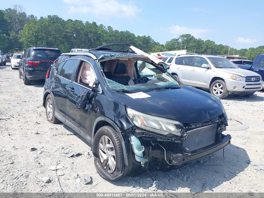 2015 Honda Cr-V Ex-L VIN: 2HKRM3H74FH511611 Lot: 40012407