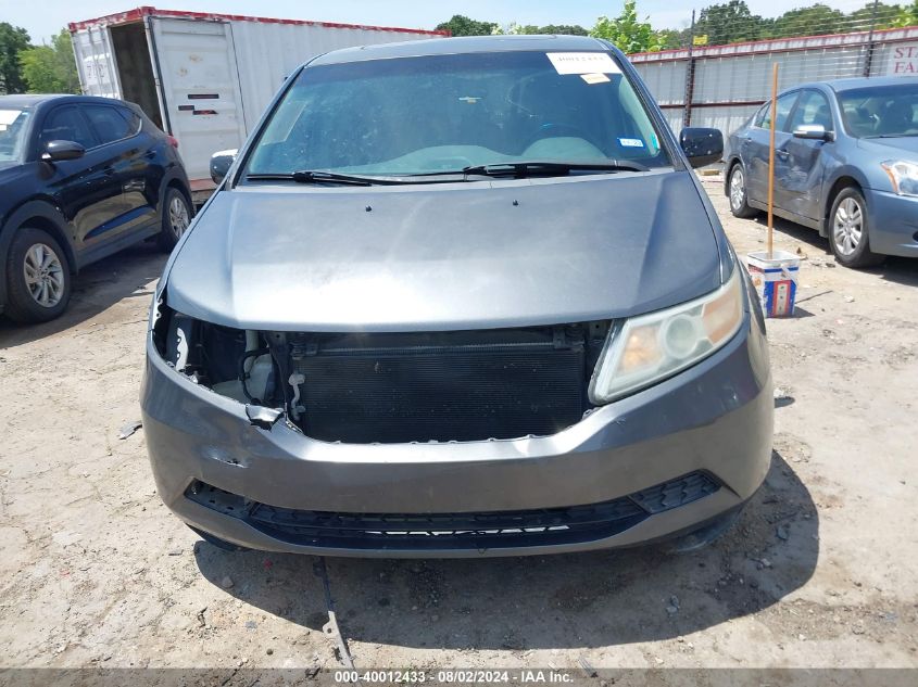 2012 Honda Odyssey Ex-L VIN: 5FNRL5H61CB015777 Lot: 40012433