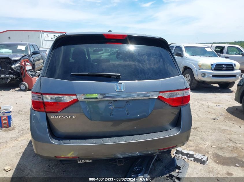 2012 Honda Odyssey Ex-L VIN: 5FNRL5H61CB015777 Lot: 40012433