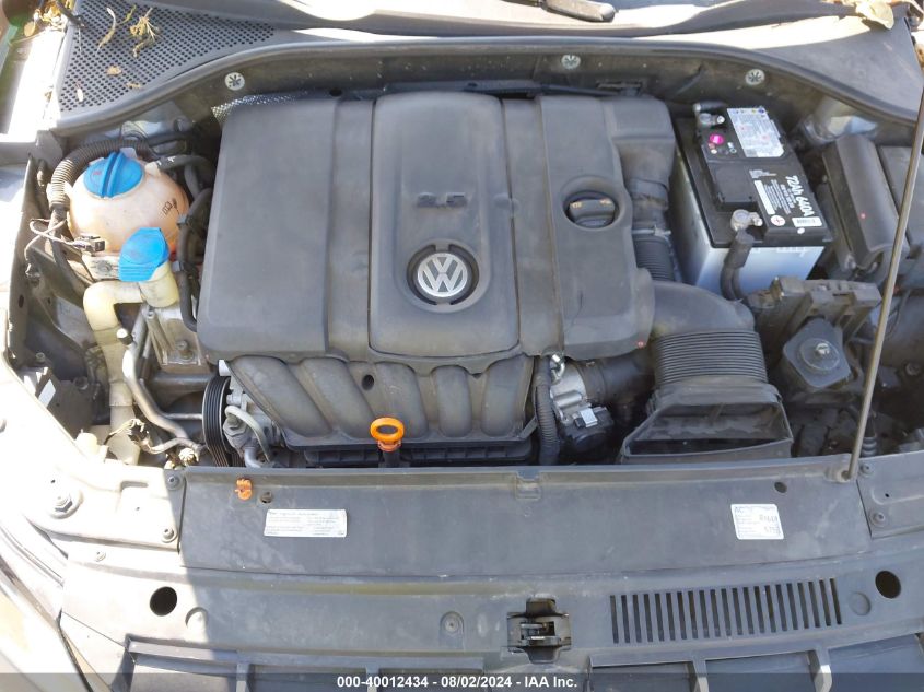 2012 Volkswagen Passat 2.5L Sel Premium VIN: 1VWCP7A35CC081071 Lot: 40012434