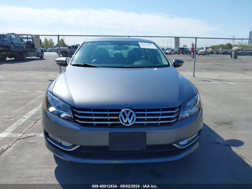 2012 Volkswagen Passat 2.5L Sel Premium VIN: 1VWCP7A35CC081071 Lot: 40012434