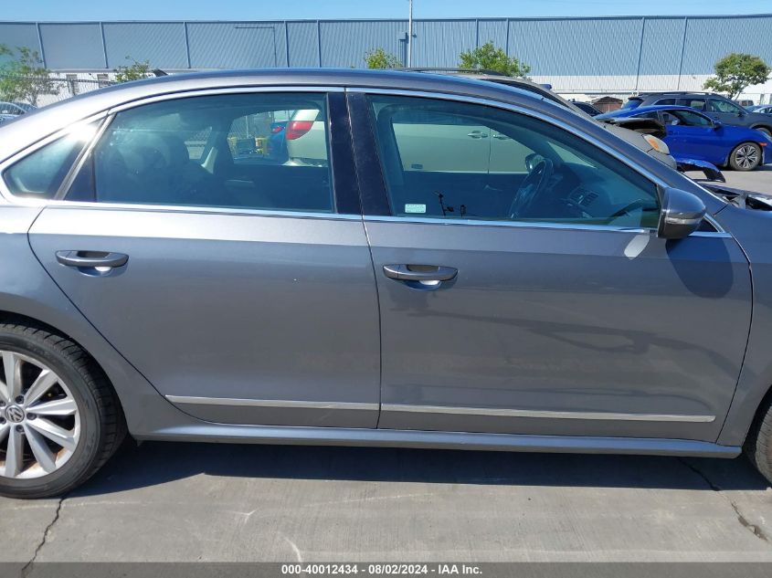 2012 Volkswagen Passat 2.5L Sel Premium VIN: 1VWCP7A35CC081071 Lot: 40012434