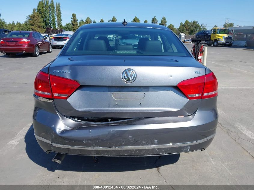 2012 Volkswagen Passat 2.5L Sel Premium VIN: 1VWCP7A35CC081071 Lot: 40012434