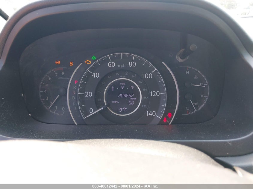 2014 Honda Cr-V Ex-L VIN: 2HKRM3H70EH504931 Lot: 40012442