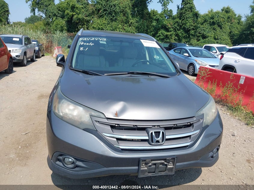 2014 Honda Cr-V Ex-L VIN: 2HKRM3H70EH504931 Lot: 40012442