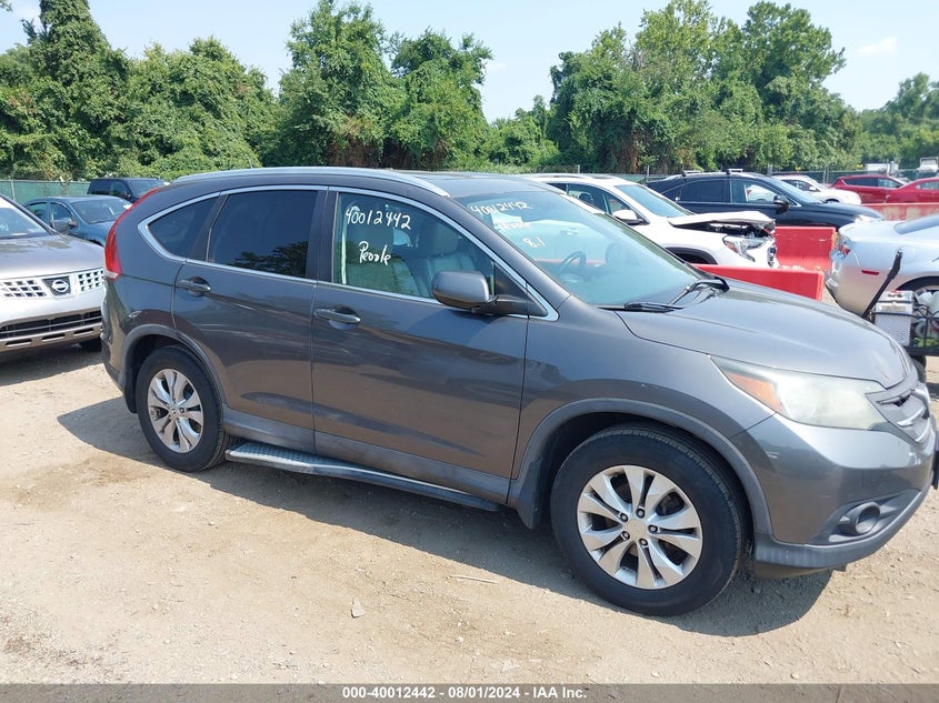 2014 Honda Cr-V Ex-L VIN: 2HKRM3H70EH504931 Lot: 40012442