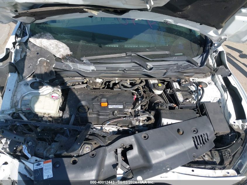 2020 Honda Civic Lx VIN: 19XFC2F69LE206972 Lot: 40012443