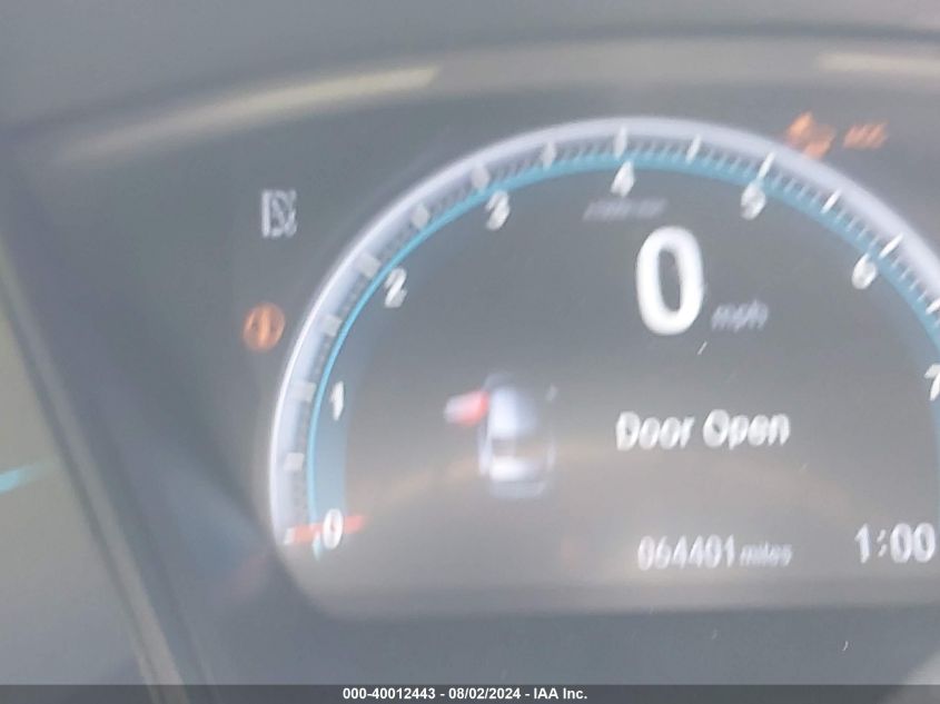 2020 Honda Civic Lx VIN: 19XFC2F69LE206972 Lot: 40012443