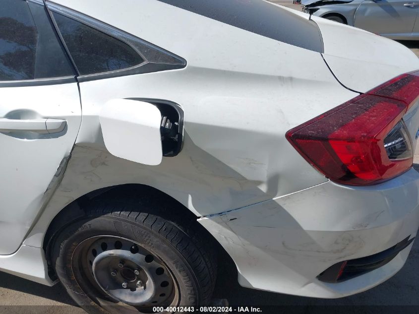 2020 Honda Civic Lx VIN: 19XFC2F69LE206972 Lot: 40012443