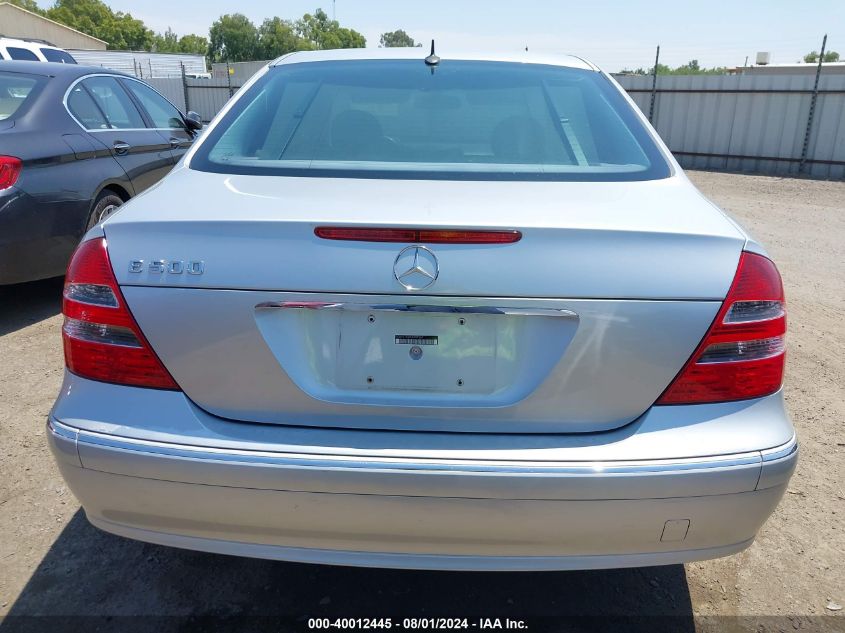 2005 Mercedes-Benz E 500 VIN: WDBUF70J65A691567 Lot: 40012445