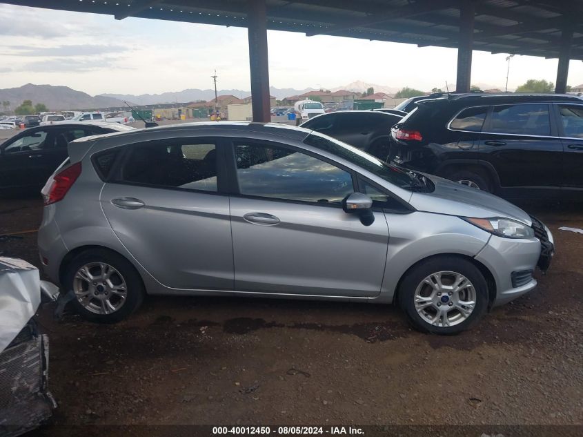 2015 Ford Fiesta Se VIN: 3FADP4EJ6FM172812 Lot: 40012450