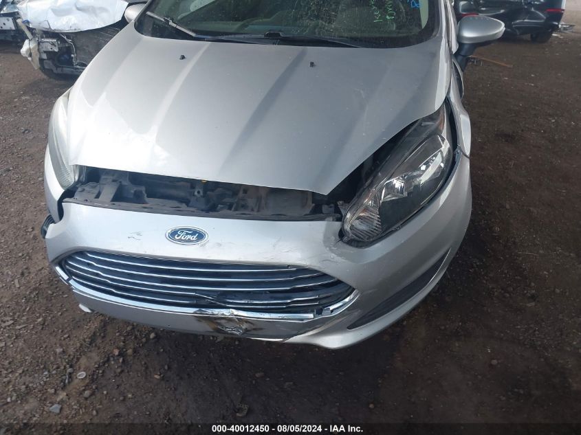 2015 Ford Fiesta Se VIN: 3FADP4EJ6FM172812 Lot: 40012450