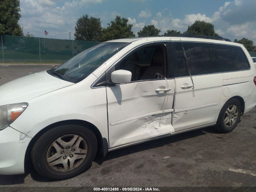 2006 Honda Odyssey Ex-L VIN: 5FNRL38666B091696 Lot: 40012495