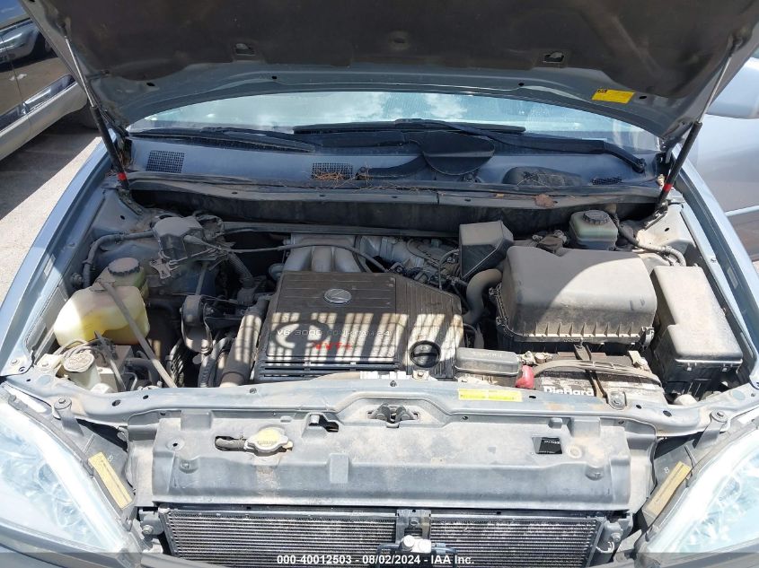 2001 Lexus Rx 300 VIN: JTJHF10U010183067 Lot: 40012503