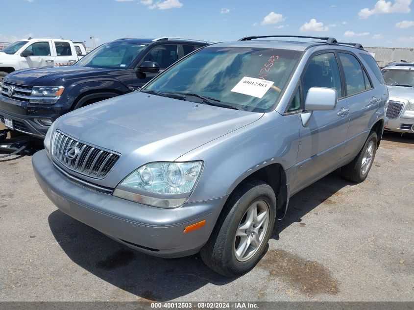 2001 Lexus Rx 300 VIN: JTJHF10U010183067 Lot: 40012503