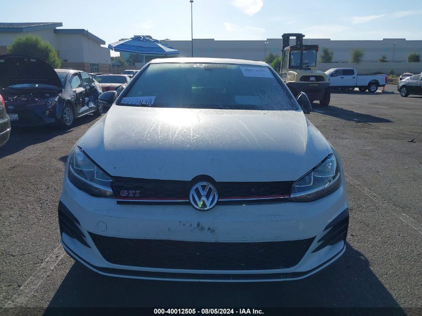 2021 Volkswagen Golf Gti 2.0T Autobahn/2.0T S/2.0T Se VIN: 3VW5T7AU7MM010693 Lot: 40012505