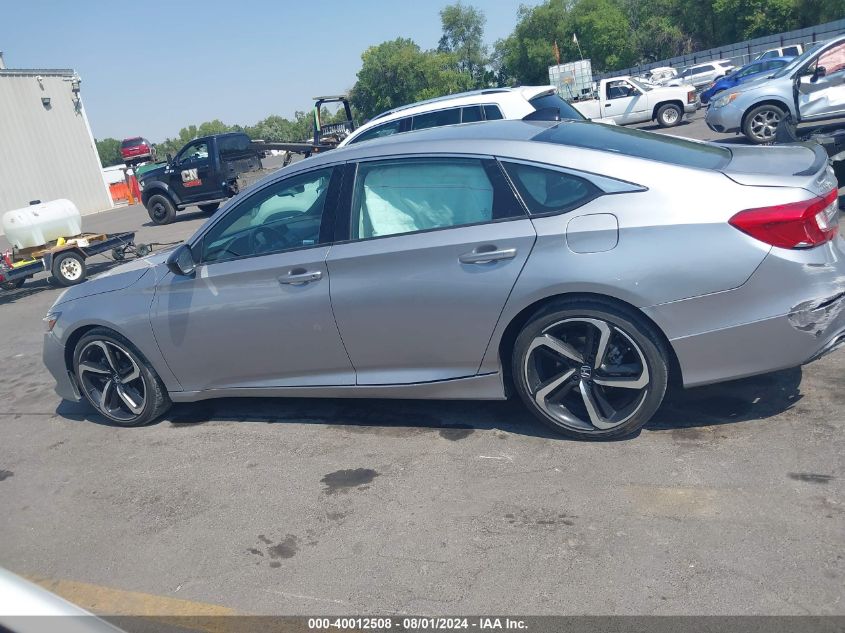 2021 Honda Accord Sport 2.0T VIN: 1HGCV2F33MA017856 Lot: 40012508