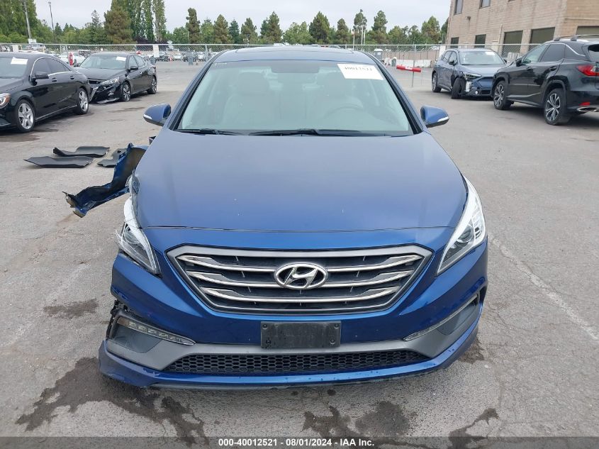 2017 Hyundai Sonata Limited VIN: 5NPE34AF2HH436998 Lot: 40012521