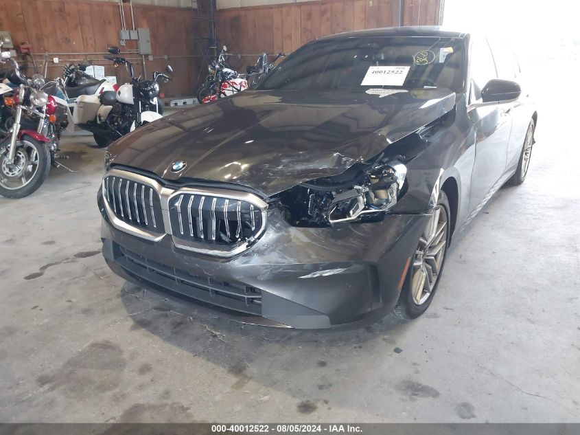 2024 BMW 530 I xDrive VIN: WBA53FJ06RCP94977 Lot: 40012522