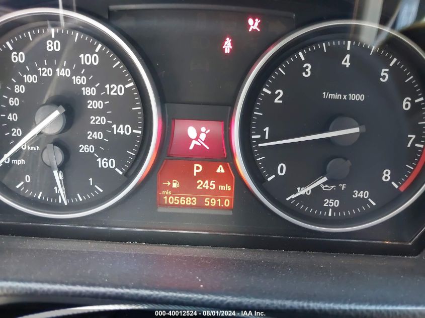 2011 BMW 328I VIN: WBADW7C51BE727571 Lot: 40012524