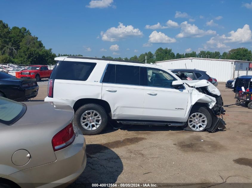 2020 GMC Yukon 2Wd Slt VIN: 1GKS1BKC9LR206155 Lot: 40012554