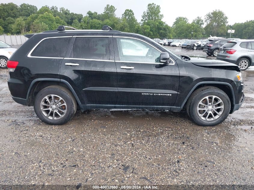 2014 Jeep Grand Cherokee Limited VIN: 1C4RJFBG7EC400130 Lot: 40012560