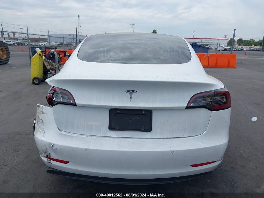 2020 Tesla Model 3 Standard Range Plus Rear-Wheel Drive/Standard Range Rear-Wheel Drive VIN: 5YJ3E1EA1LF745223 Lot: 40012562