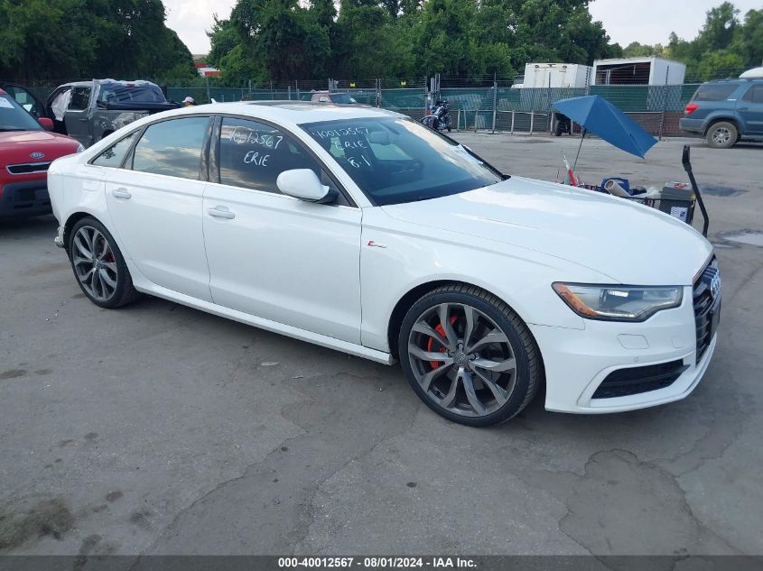 2012 Audi A6 3.0 Premium VIN: WAUHGAFC7CN038366 Lot: 40012567