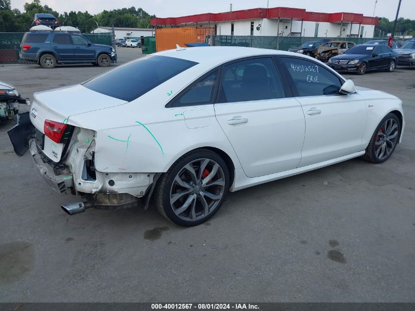 2012 Audi A6 3.0 Premium VIN: WAUHGAFC7CN038366 Lot: 40012567