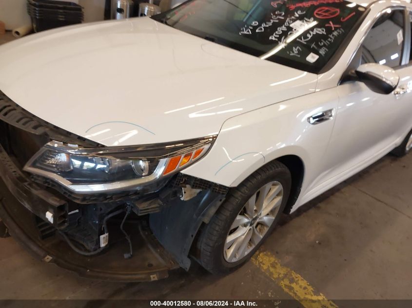 2018 Kia Optima S VIN: 5XXGT4L33JG224544 Lot: 40012580