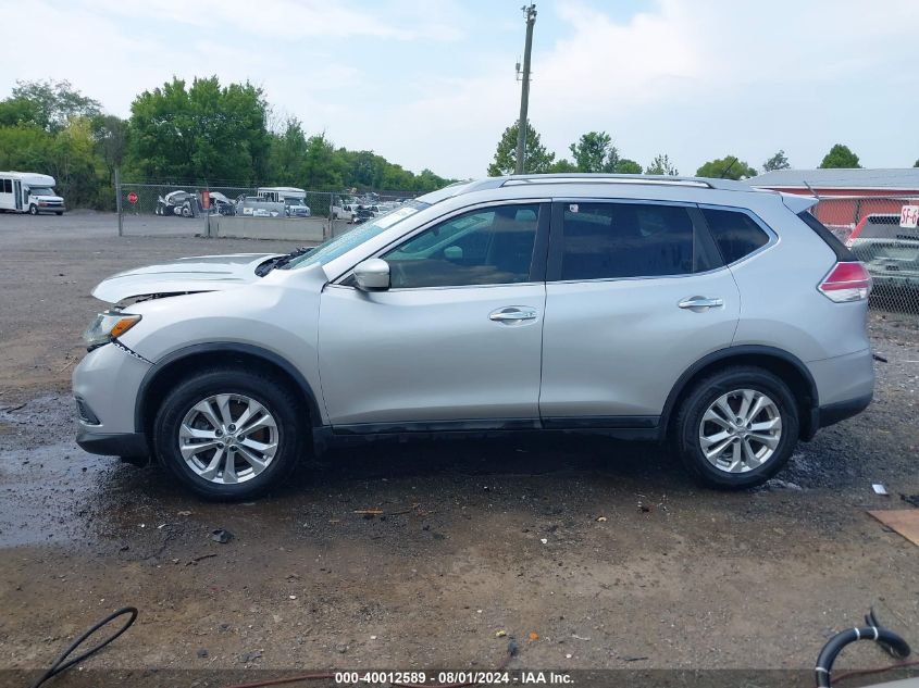 2015 Nissan Rogue Sv VIN: 5N1AT2ML6FC775613 Lot: 40012589