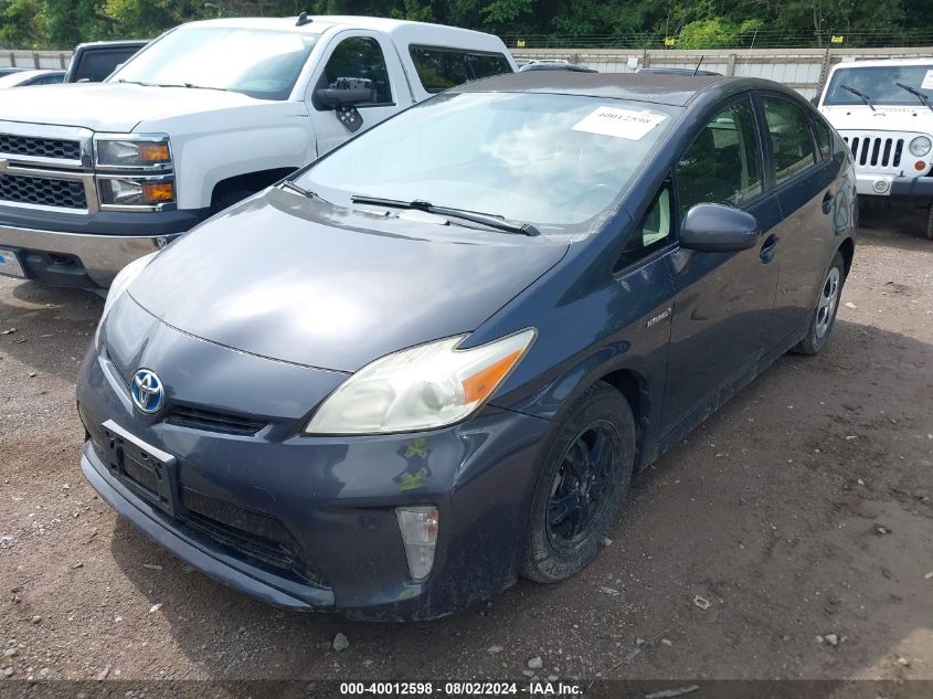 JTDKN3DU1C1607208 | 2012 TOYOTA PRIUS