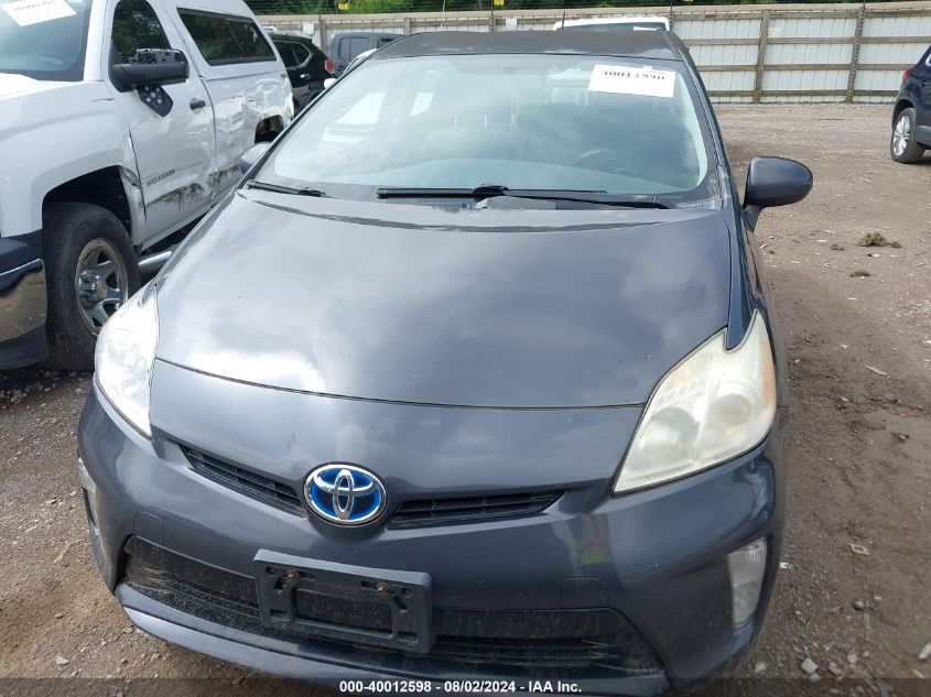 JTDKN3DU1C1607208 | 2012 TOYOTA PRIUS