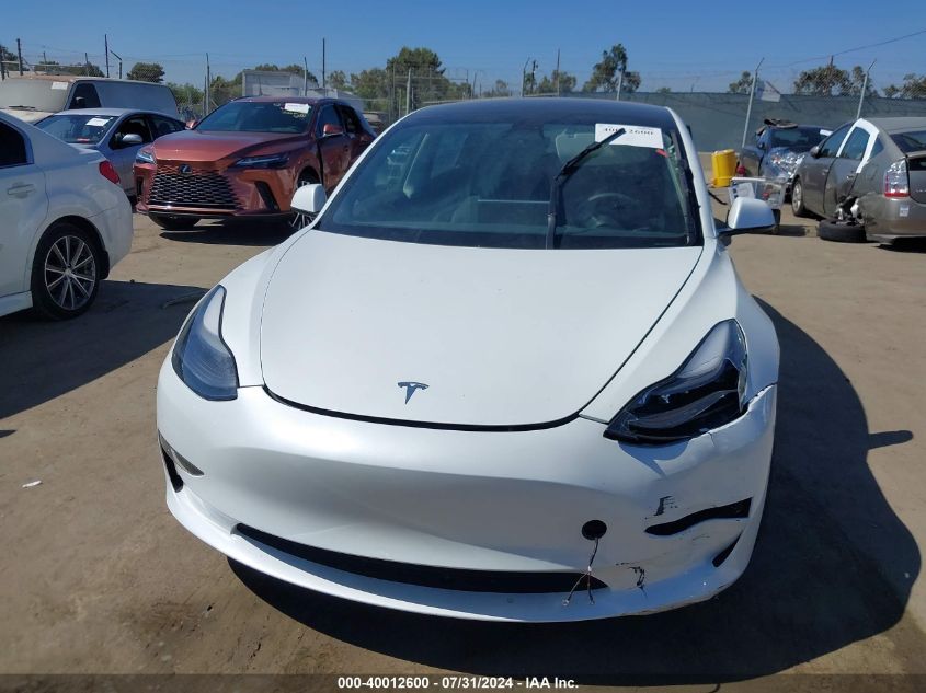 2023 Tesla Model 3 Rear-Wheel Drive VIN: 5YJ3E1EA0PF516909 Lot: 40012600