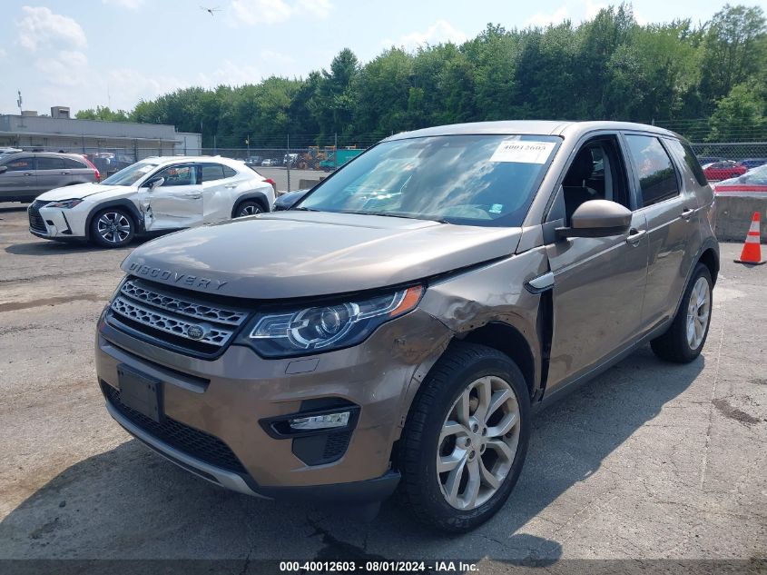 SALCR2BG1GH587810 2016 LAND ROVER DISCOVERY SPORT - Image 2