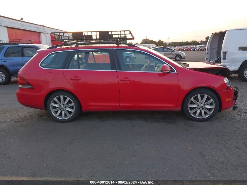 2014 Volkswagen Jetta Sportwagen 2.0L Tdi VIN: 3VWPL7AJ9EM612320 Lot: 40012614