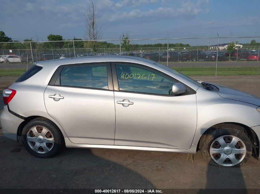 2009 Toyota Corolla Matrix VIN: 2T1KU40E99C139465 Lot: 40012617